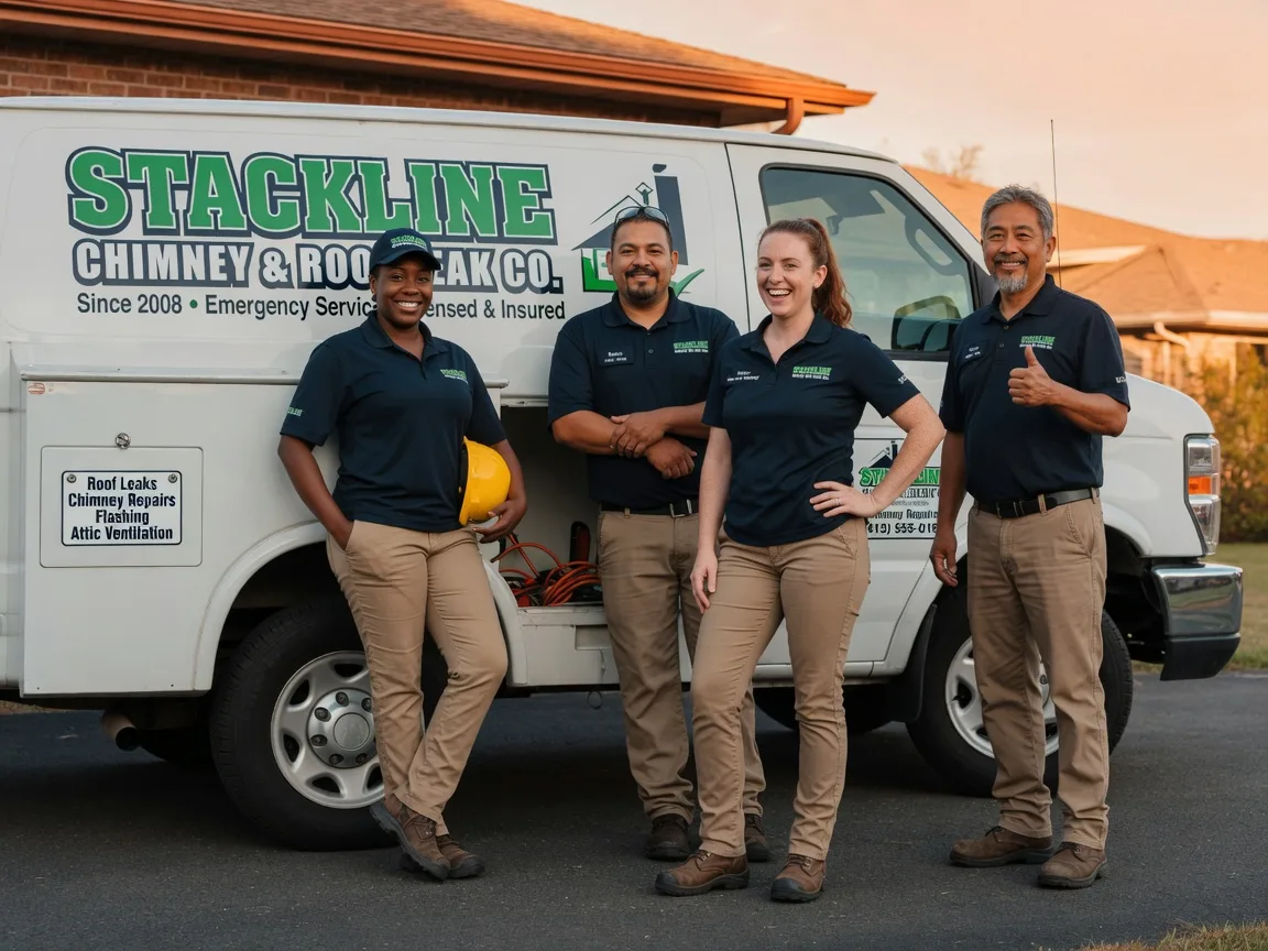 Chimney flashing repair company in Beach City, OH
